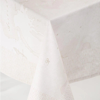 Alviero Martini Geo White Tovaglia 150x240 1009630 D64 - Passarelli Biancheria