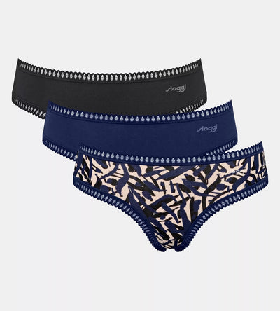 Sloggi Donna  Confezione da 3 Go Crush Hipster 10219671 S18