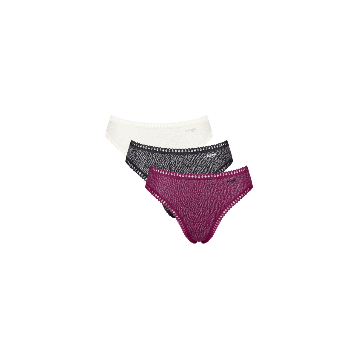 Sloggi Donna Confezione da 3 Slip Go Crush High Leg LIMITED EDITION