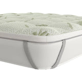 Elegant White Quilted Mattress Topper - Various Sizes