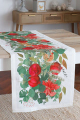 Tessitura Toscana Telerie Runner Natalizio Garland Glee