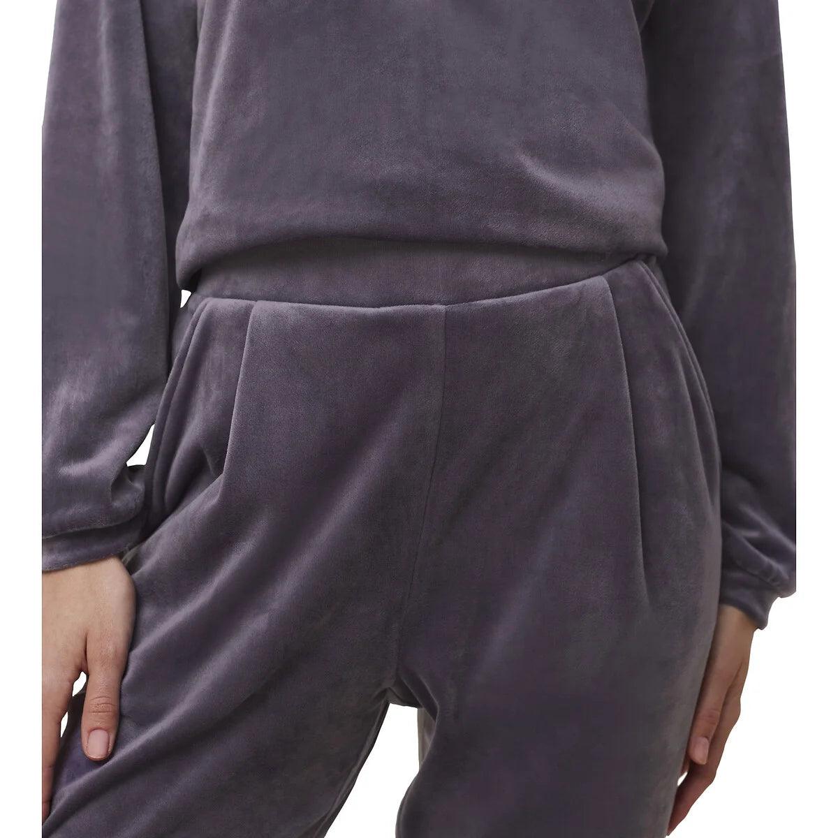 Triumph Pigiama da Donna in velluto Cozy Trousers S65 - Passarelli Biancheria