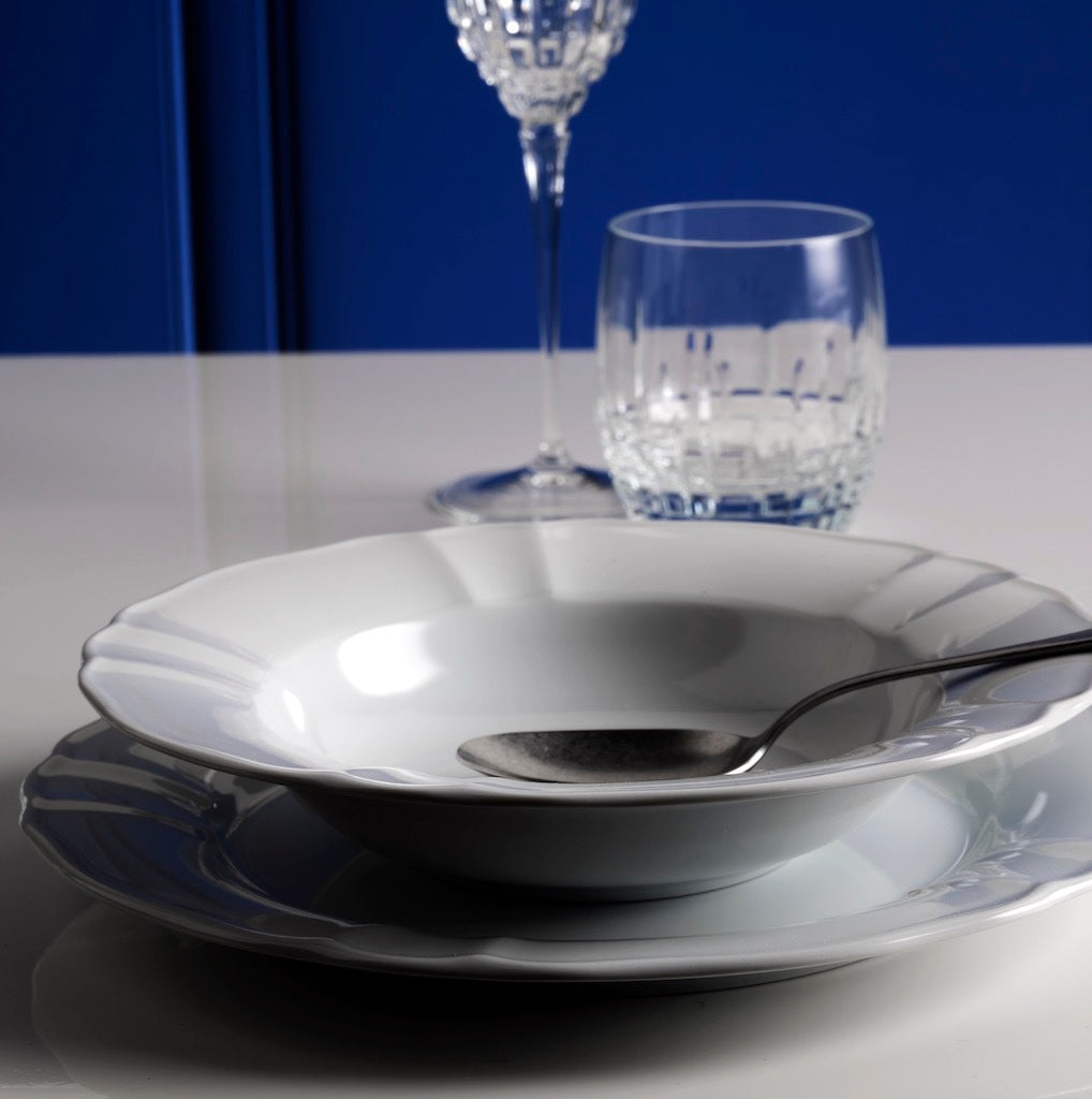 Weissestal Servizio LAVINIA in porcellana Bianco