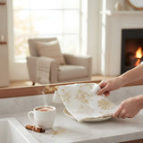 Maison Sucrèe Set di 2 Strofinacci Natalizi in cotone Art. Profumi 2511S18