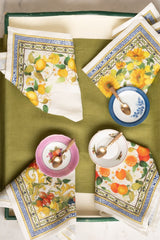 Tessitura Toscana Telerie Set 4 Tovaglioli Amalfi