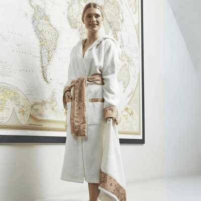 Alviero Martini Geo Classic Accappatoio Unisex S112 - Passarelli Biancheria