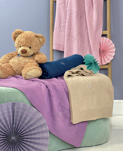 Blumarine Baby Copertina Culla Orsetto