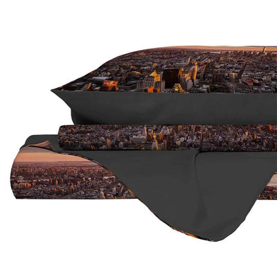 Parure Copripiumino Matrimoniale GoodNight Manhattan B30 - Passarelli Biancheria