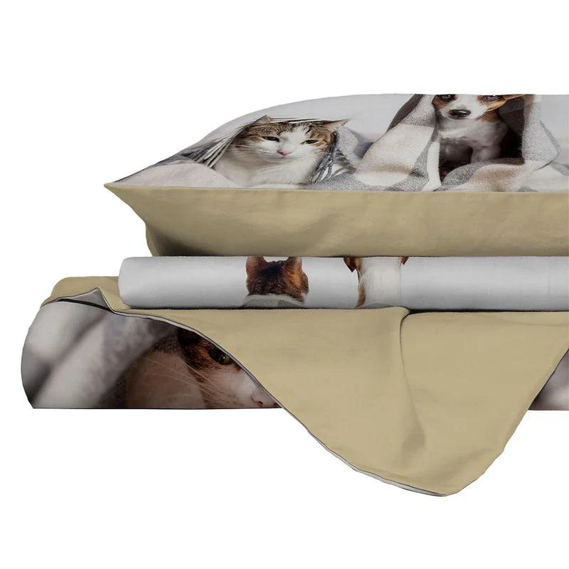 Parure Copripiumino Singolo 1 Posto GoodNight Peggy B22 - Passarelli Biancheria