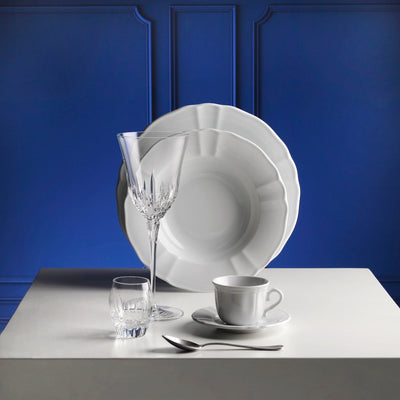 Weissestal Servizio LAVINIA in porcellana Bianco
