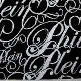 Philipp Plein Asciugamano con Ospite Script Moderno in Spugna