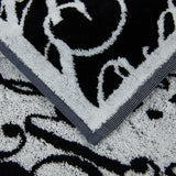 Philipp Plein Asciugamano con Ospite Script Moderno in Spugna