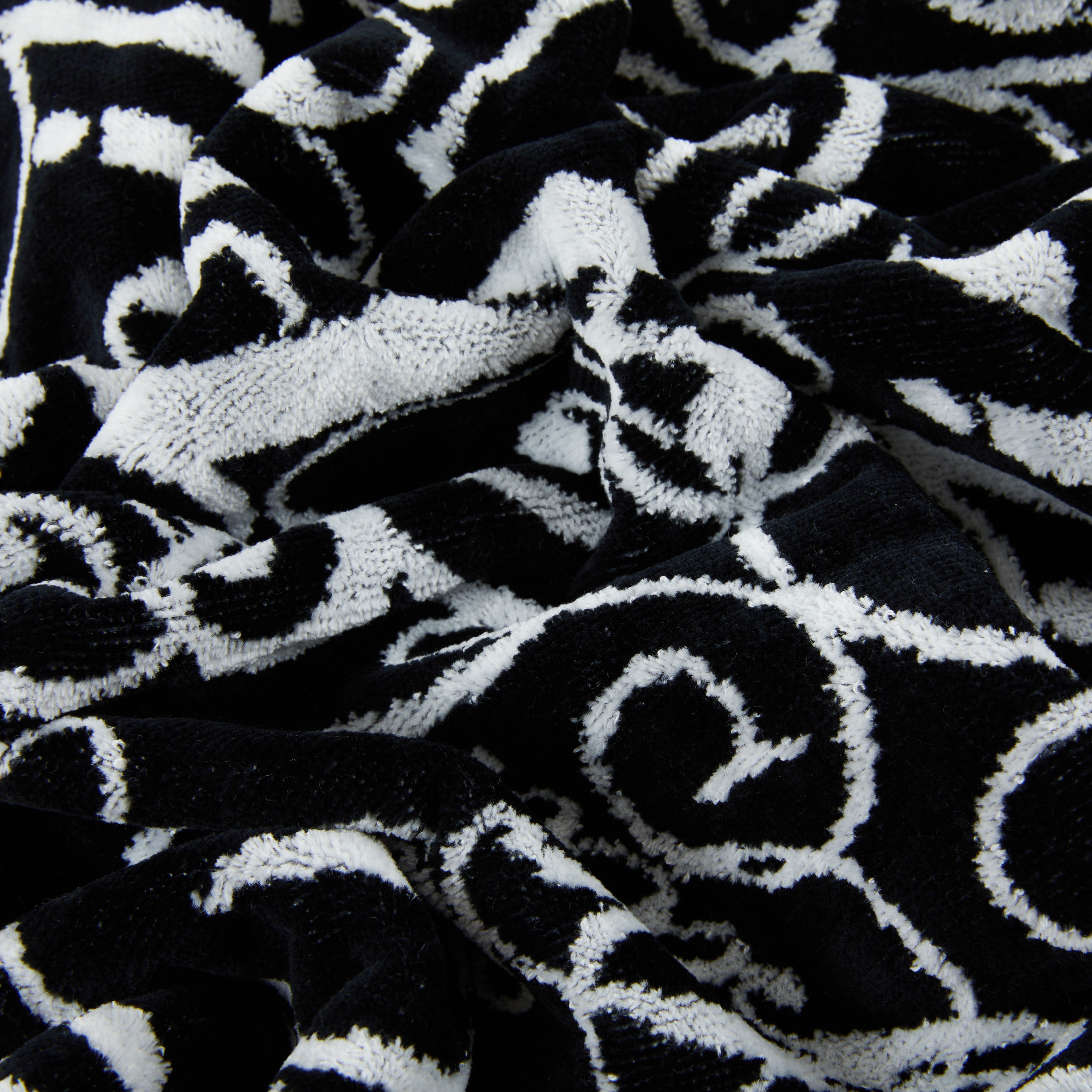 Philipp Plein Asciugamano con Ospite Script Moderno in Spugna