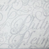Philipp Plein Asciugamano con Ospite Script Moderno in Spugna
