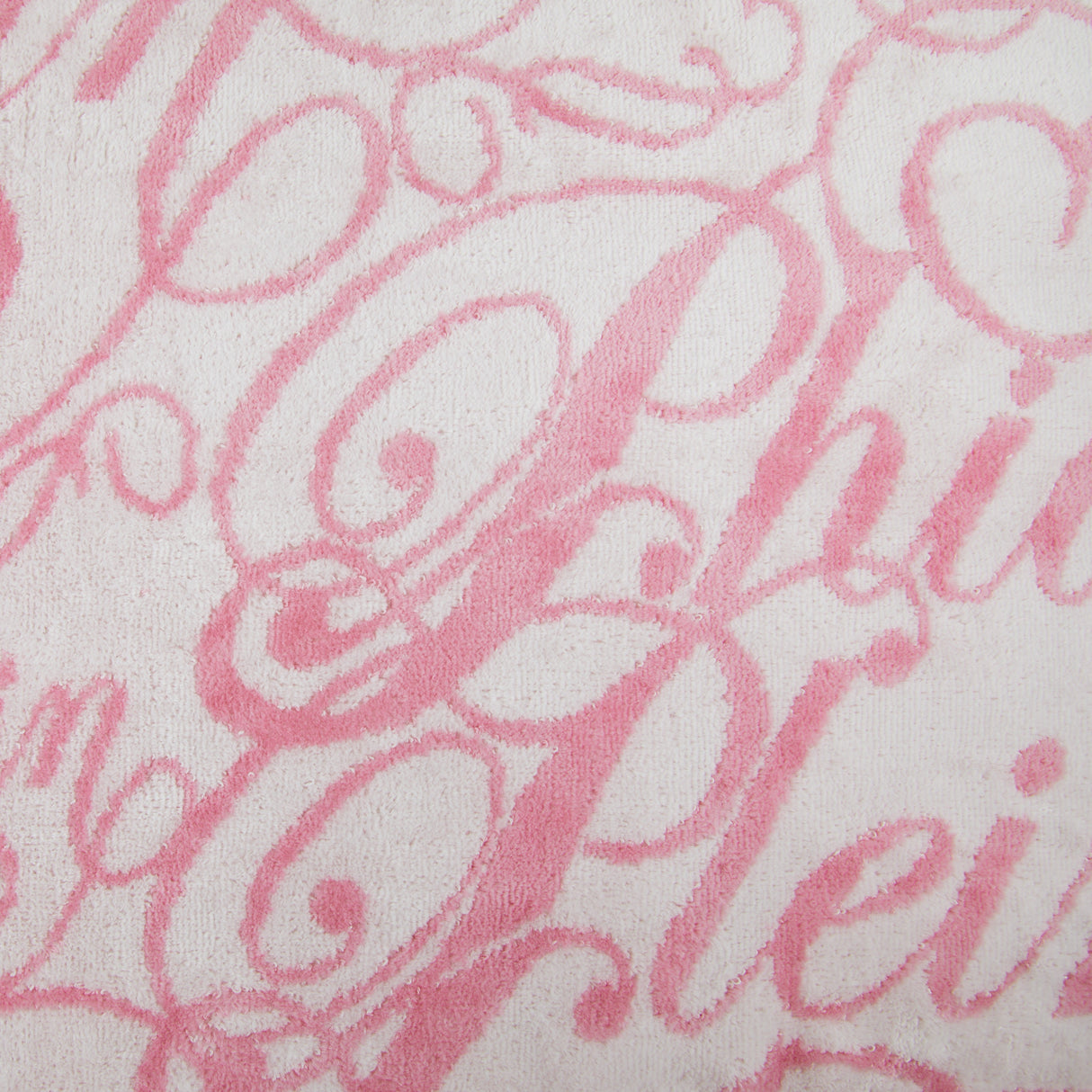 Philipp Plein Asciugamano con Ospite Script Moderno in Spugna