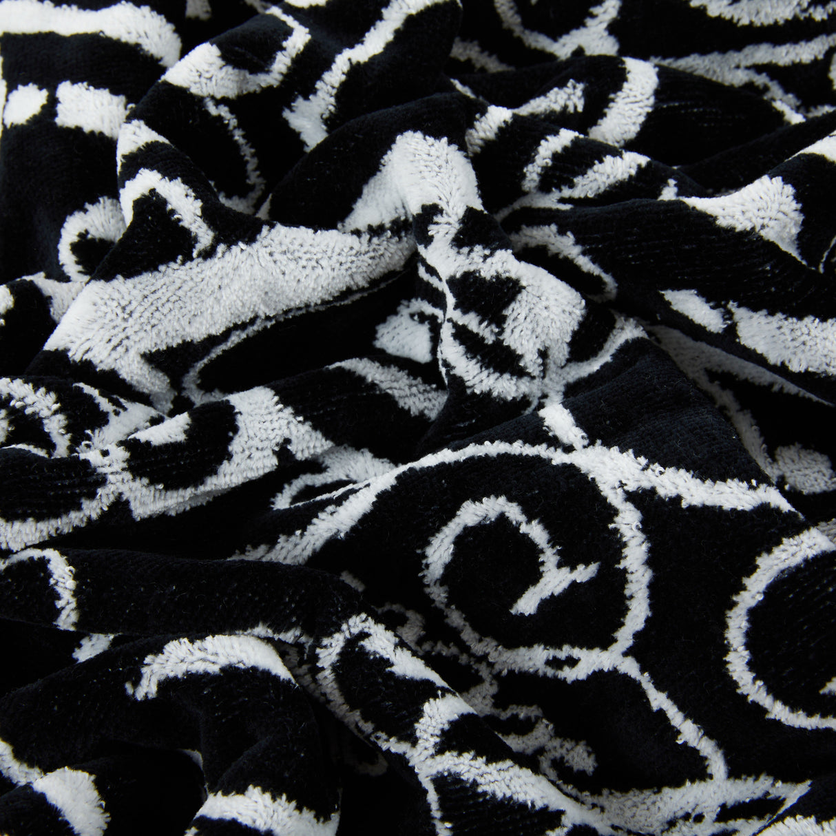 Philipp Plein Telo Bagno Script Moderno in Spugna