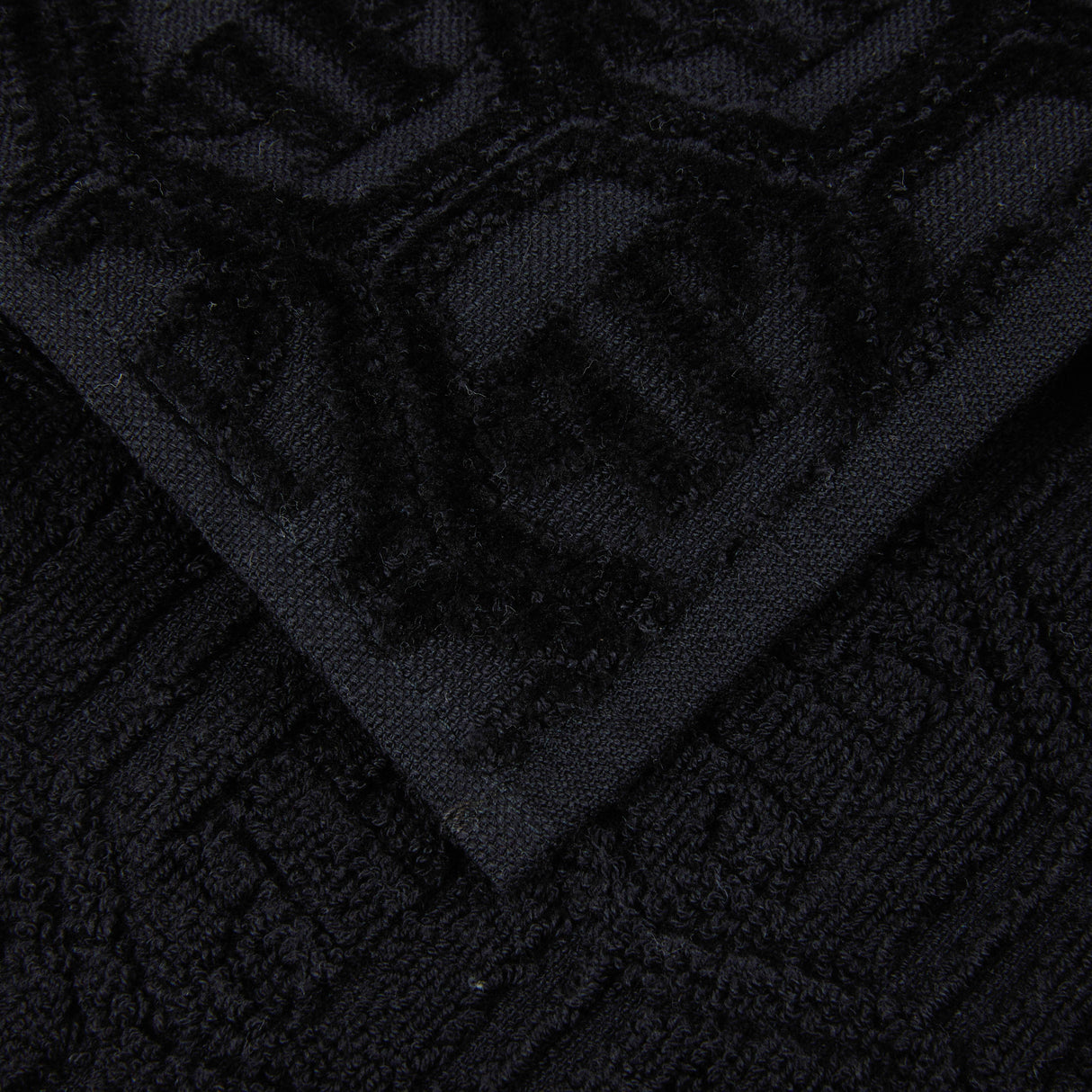 Philipp Plein Telo Bagno Hexagon Moderno in Spugna