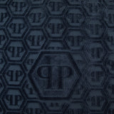 Philipp Plein Telo Bagno Hexagon Moderno in Spugna