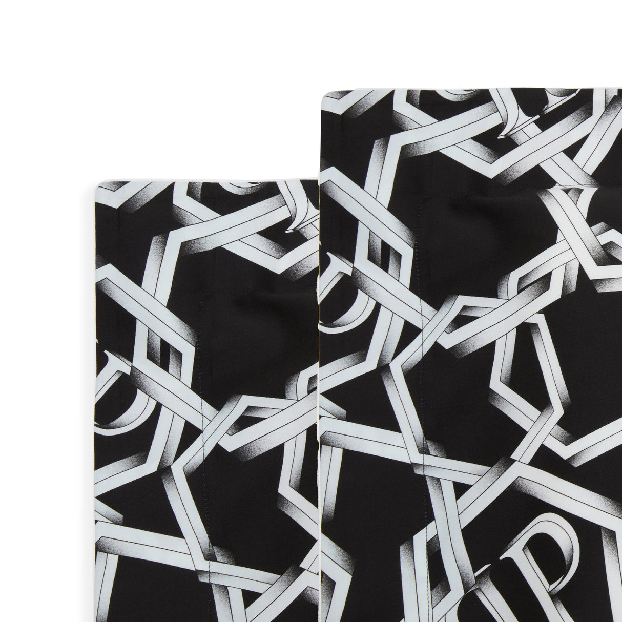 Philipp Plein Completo Lenzuola Chains Moderno in Raso di cotone