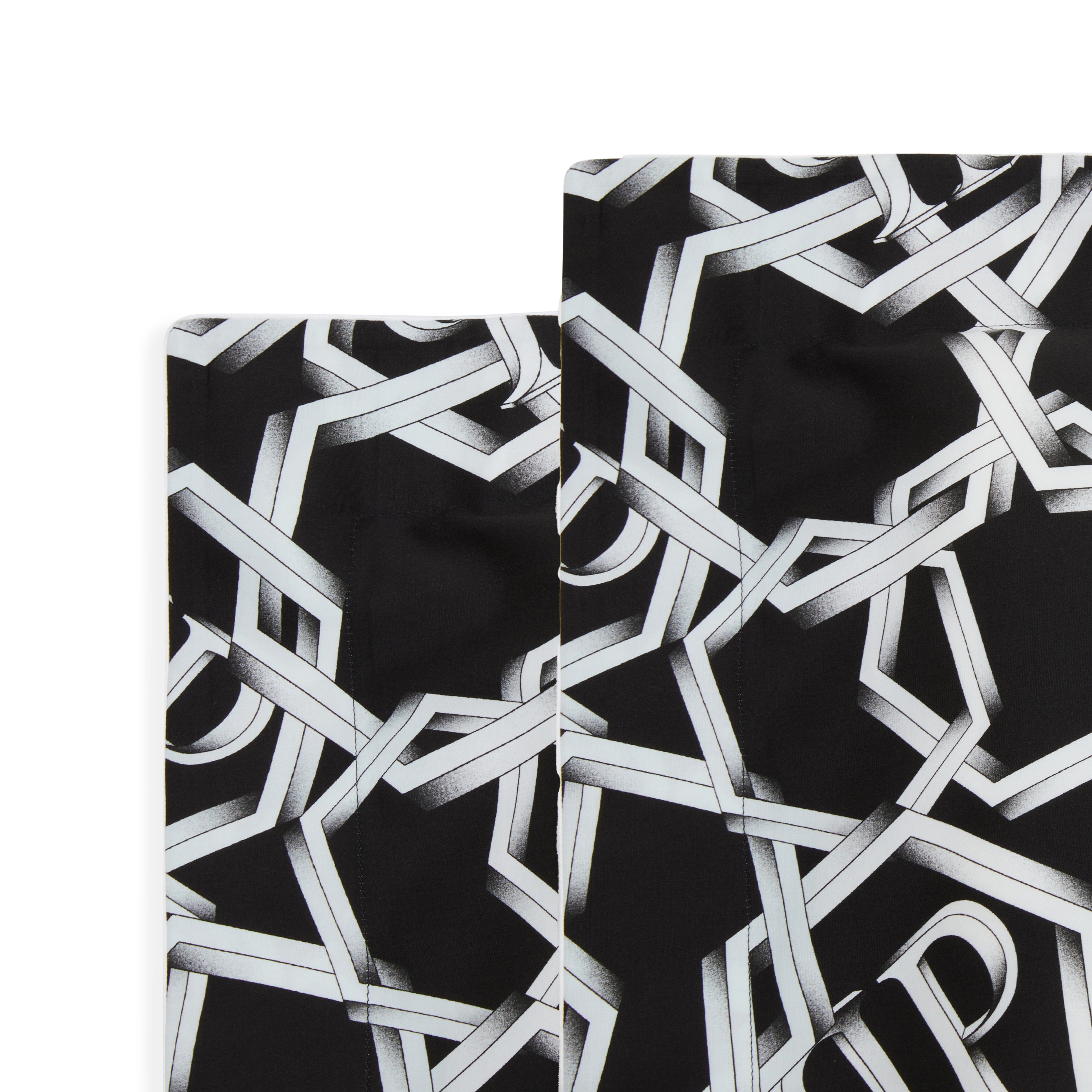 Philipp Plein Completo Lenzuola Chains Moderno in Raso di cotone