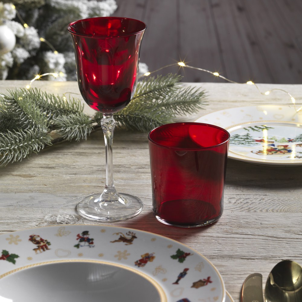 Weissestal Confezione 6 Calici in Vetro Dovy Rubino - Varie