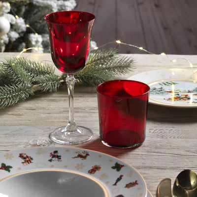 Weissestal Set 6 Bicchieri Acqua Aura Rubino