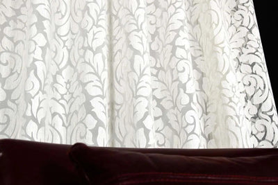 Focus Tessuto per Tende al metro in Viscosa Pantheon Devorè S68 - Passarelli Biancheria