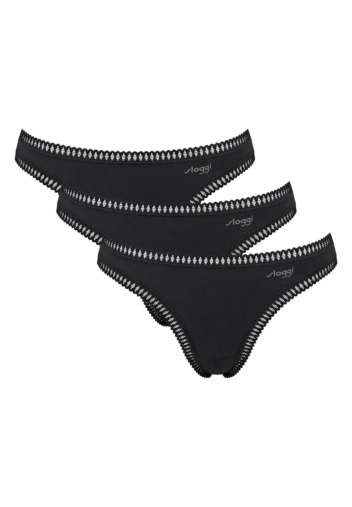 Sloggi Donna Confezione da 3 Go Crush String  Perizoma 2509S16