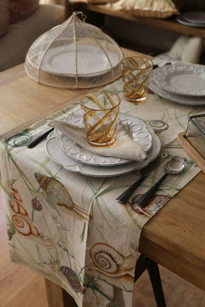 Tessitura Toscana Telerie Runner 45x170 Filoderba S43 - Passarelli Biancheria