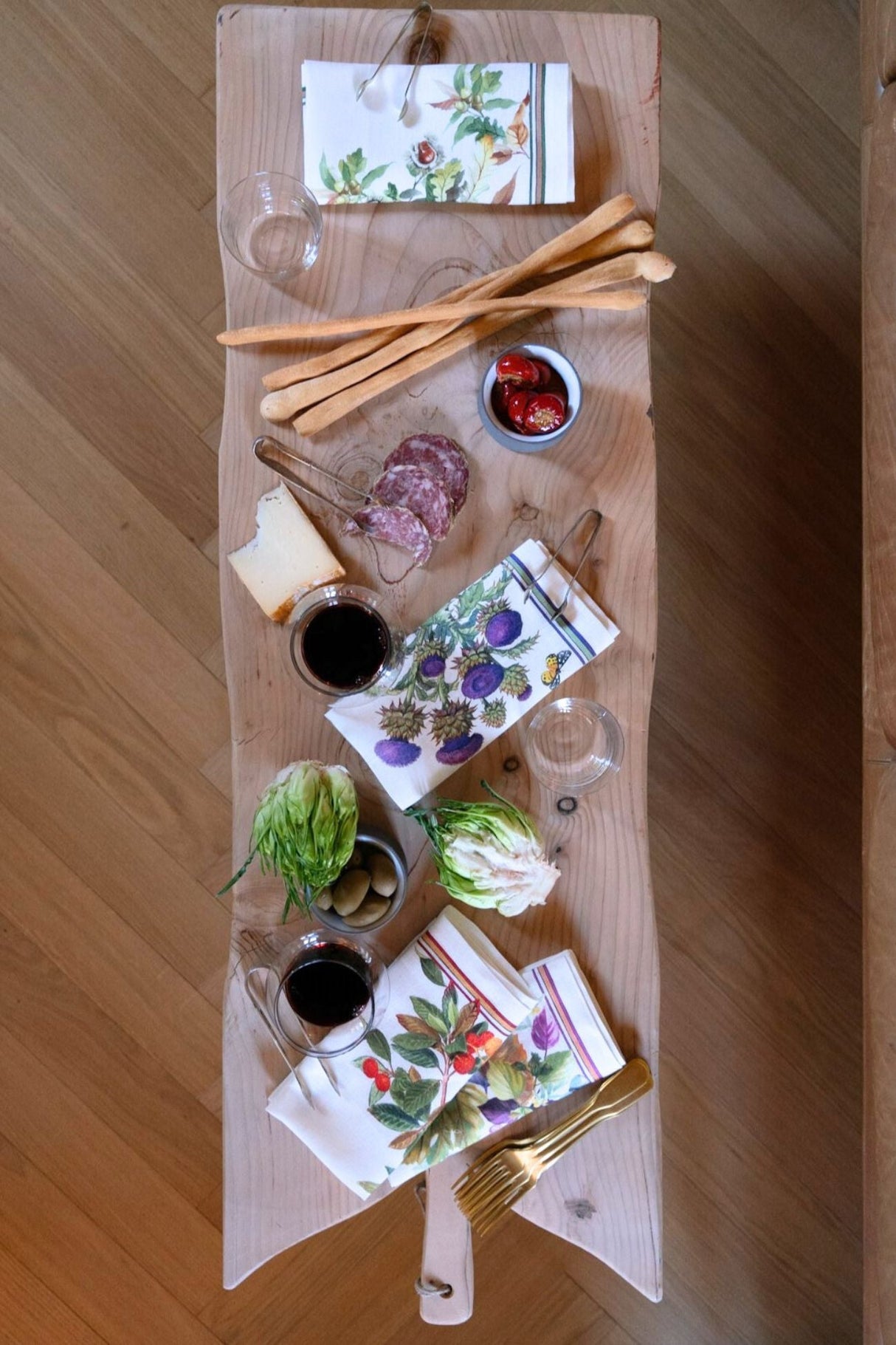 Tessitura Toscana Telerie Set 4 Tovaglioli Argentario