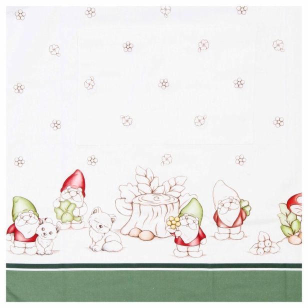 THUN® Grembiule Inverno Incantato Gnomes Sage Green 2411S19