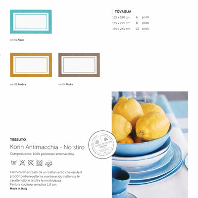 Maison Sucrée Tovaglia Antimacchia Vibra - Varie Dimensioni