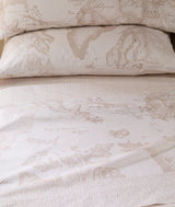 Alviero Martini Geo White Lenzuola Copriletto Matrimoniale 2603S200