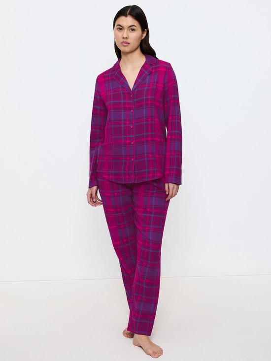 Triumph Pigiama da Donna Boyfriend PW 01 X Checks 10225075 2509S55