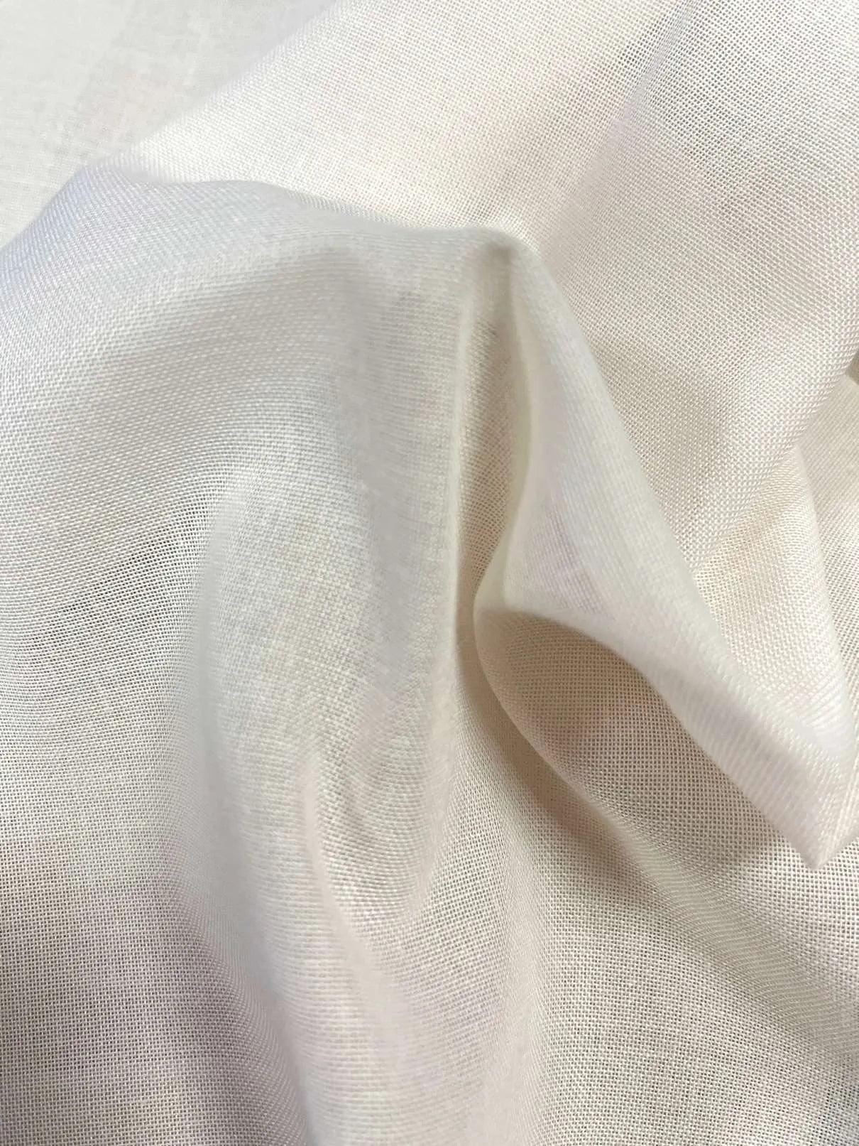 Fabrics Tessuto per Tende al metro Futura Luminoso Tinta Unita S26 - Passarelli Biancheria