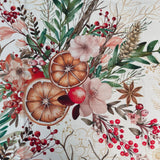 Maison Sucrèe Tovaglia Arancia e Cannella tessuto Korin - Varie Dimensioni