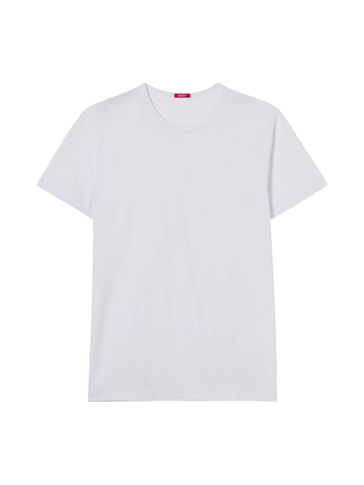 Ragno T-Shirt da Uomo in Cotone Girocollo Maniche Corte 019615 S100 - Passarelli Biancheria