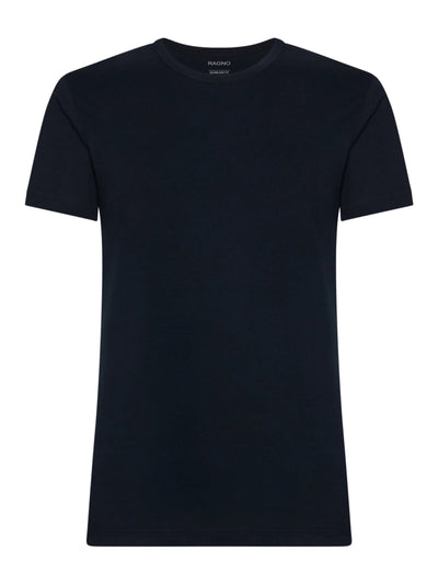 Ragno 2 Magliette Intime da Uomo in Cotone Girocollo Maniche Corte 601417 S15