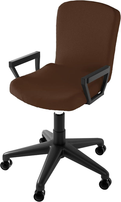 Set of 2 Chair Covers with Backrest in Stretch Fabric B17