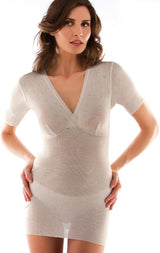 Liabel Maglia Intima da Donna Manica Corta Forme Lana 80% 016/756 2602S46