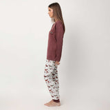 Admas Pigiama da Donna in Caldo Cotone 63622 2510S30