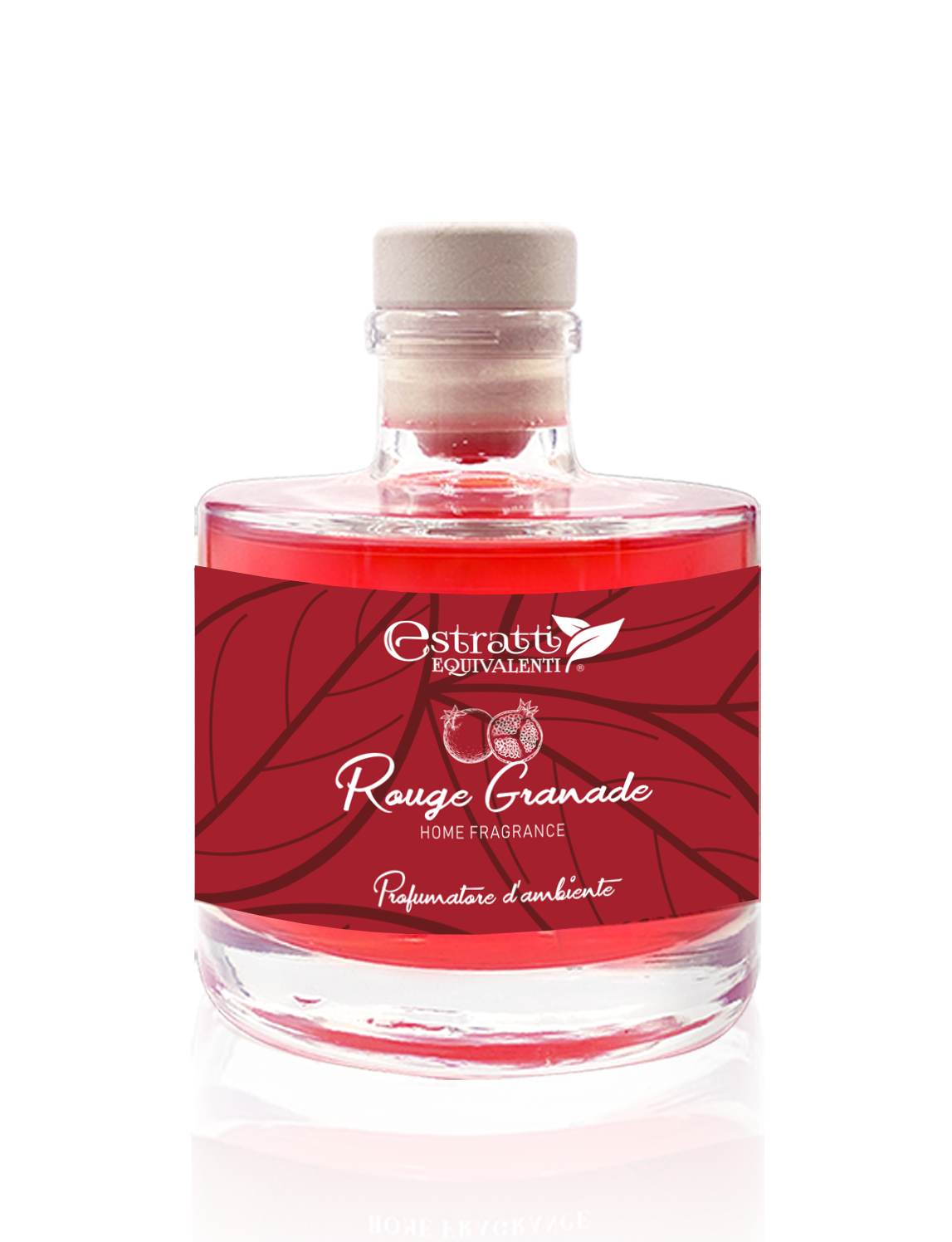 Diffusore d'ambiente 500ml - Profumo ambiente Rouge Granade (Melograno) | Profumatore per la casa Luxurya Parfum