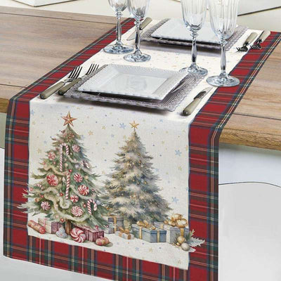 Tessitura Randi Runner Natalizio 50x150cm. 2011S26 - Vari disegni