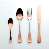 Set Posate 4 Pz SINTESI COPPER  By Weissestal