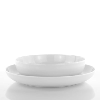 Piatti NORDICA WEISS in porcellana By Weissestal