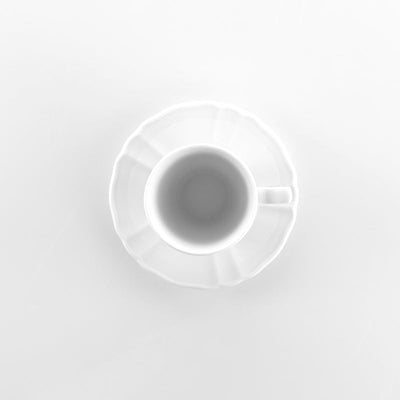 Weissestal Servizio LAVINIA in porcellana Bianco