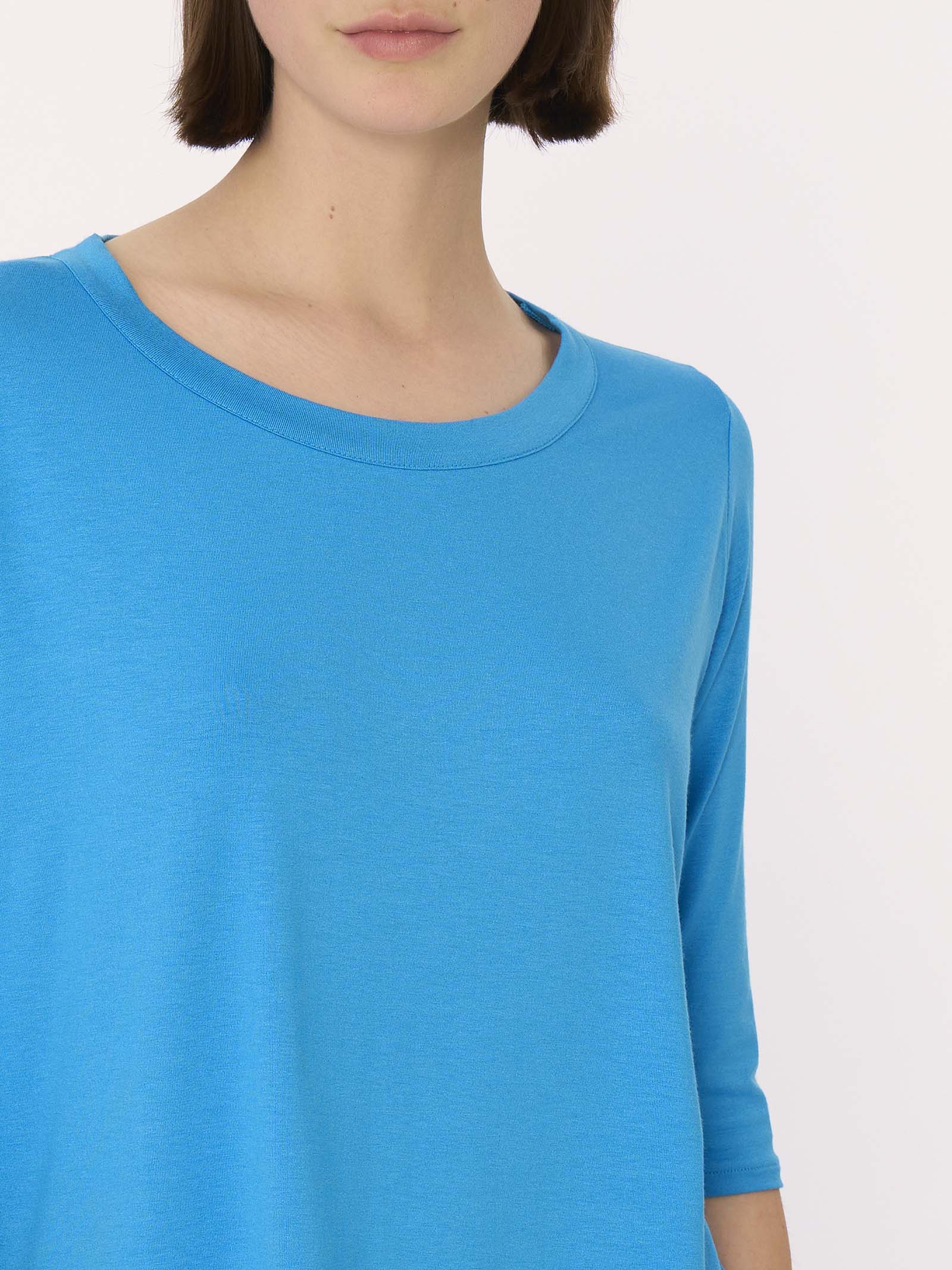 Ragno Maglietta da Donna a girocollo in Viscosa Summer 70121W S21