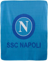 SSC Napoli Coperta Plaid in Pile Ufficiale Invernale 130x160 2411S10