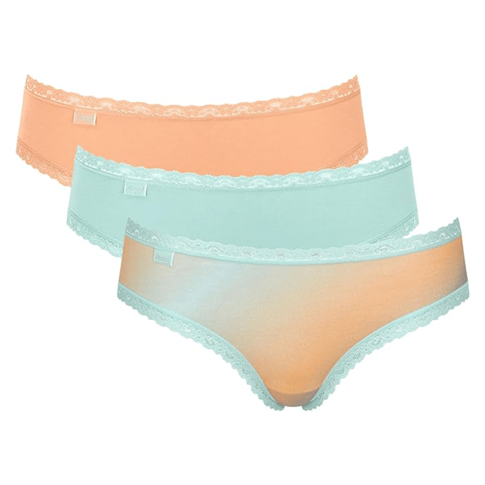 Sloggi Donna 24/7 Weekend Hipster C3P 3 Slip Hipster V009 S10 - Passarelli Biancheria