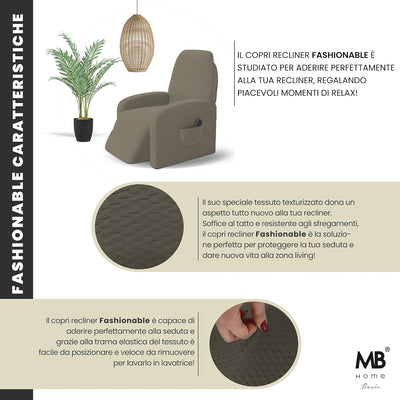 Copripoltrona Reclinabile Elasticizzato Universale B33